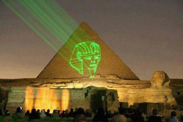 Sound & Light Show at Giza